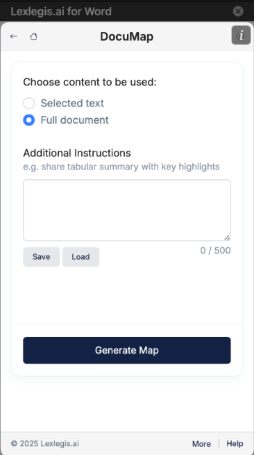 Get a bird's eye view of the structure and contents of your agreements and contracts